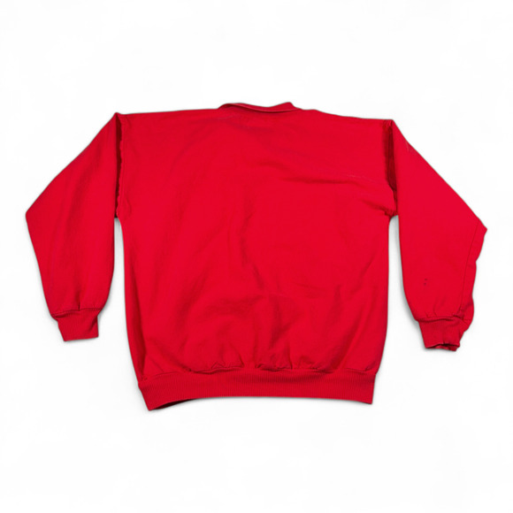 Vintage Mackinac Island Sweater Adult 2XL XXL Red Sweatshirt Polo Wek World 90s - Picture 3 of 9